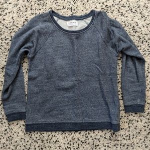 Everlane Women's Crew Sweatshirt / Navy Marled / S